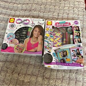 ALEX Infinity Jewelry and Journal Set - Pink and Multicolor